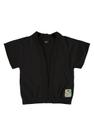 Kimono Oversize Juvenil em Moletom Gloss