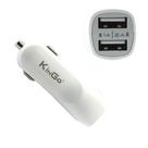 Kingo Carregador Veicular 2 USB 2100mAh para Celular Smartphone Tablet GPS