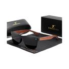 KINGSEVEN-Óculos De Sol Polarizados De Madeira Natural Para Homens, Óculos De Sol Originais Da Moda