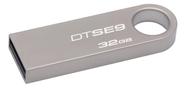 Kingston Datatraveler Se9 Pendrive 32gb 2.0 Prateado