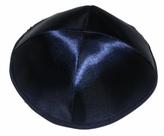 Kipa Judaico Cetim Com Forro Interno Azul - De Israel Kipa Judaico Cetim Com Forro Interno Azul - De Israel