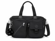 Kipling Defea Bolsa Preta Com Alça Transversal e De Ombro