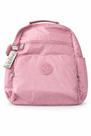 Kipling Mochila De Maternidade So Baby Com Trocador Rose Metalica