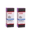 Kiss Kit 2un Lixa de Unha Bloco Preta Média Abrasão