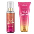 Kiss New York - Kit Body Splash + Loção Hidratante Corporal - Pink Romance