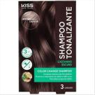 Kiss NY Shampoo Tonalizante Castanho Escuro