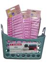 kit 01 Cesto Para Roupa +36 Pregadores Plásticos Infantil, Para Roupas - Sanremo