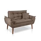 Kit 01 Namoradeira Opala + 02 Almofadas cheias Suede