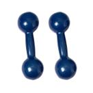 Kit 01 Par Halter Peso Emborrachado 1Kg Unibrás