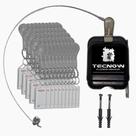 Kit 01 Travas Tecnow para Carrinho de compras em Condominio + 50 Chaves