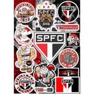 KIT 02 - (02) - 02 Cartela De Adesivos Personalizados Time Futebol Carro Moto Bike Caminhão Super