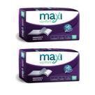 Kit 02 absorvente geriátrico max confort - total 100 unid
