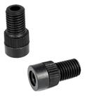 Kit 02 Adaptador Preto de Valvula Presta para SCHRADER