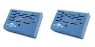 Kit 02 Aparelho Anti Mofo Elétrico Eletrônico 110v Cor Azul Ácaro Fungos Bolor Legon Bye Mofo 110v