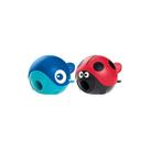 Kit 02 Apontador Escolar Croc Croc Easy Baleia e Joaninha Maped Divertido Criativo Animais Fofos Colecionável Kit 02 Apontador Escolar Croc Croc Easy Baleia e Joaninha Maped Divertido Criativo Animais Fofos Colecionável
