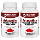 Kit 02 astaxantina + vit. e + luteina + zeaxantina 540mg 60caps nutrivitalle Kit 02 astaxantina + vit. e + luteina + zeaxantina 540mg 60caps nutrivitalle