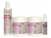 Kit 02 Ativador Cachos, Gelatina E Reparador De Pontas Apse