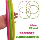 Kit 02 Bamboles NEON Sortidos Coloridos 90cm