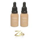 Kit 02 Base Fluída Make Bem Basiquinha 30ml Cor 0,75 - Dapop