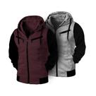 Kit 02 Blusas De Frio Com Capuz Casaco Mmasculino e Feminino Ramazzoni