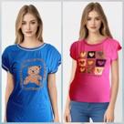 KIT 02 BLUSAS femininas tapa bumbum camiseta feminina academia caminhada malhaçao fitnnes
