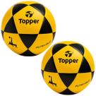 KIT 02 Bola De Futevôlei Topper R1 Oficial KIT 02 Bola De Futevôlei Topper R1 Oficial