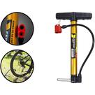 Kit 02 Bomba de Encher Pneu Bicicleta Bola Moto Carro