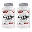 Kit 02 Cafeina + Taurina 60 Caps 500Mg Flora Nativa