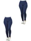 Kit 02 Calça Legging com Forro Fenomenal