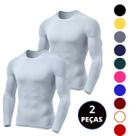Kit 02 Camiseta Térmica Proteção UV Manga Longa Kit 02 Camiseta Térmica Proteção UV Manga Longa