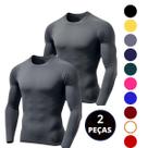Kit 02 Camiseta Térmica Proteção UV Manga Longa Kit 02 Camiseta Térmica Proteção UV Manga Longa
