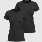 Kit 02 Camisetas Blusinhas Tshirt Feminina 100% Algodão Gola Redonda Fafenix Confortáveis Kit 02 Camisetas Blusinhas Tshirt Feminina 100% Algodão Gola Redonda Fafenix Confortáveis