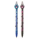 Kit 02 Caneta Gel 0.7mm Apagável Mi-Au Holic Patinha Decorada Divertida - Tris
