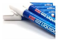 Kit 02 Canetas Giz Liquido Apagável Ponta 2mm Jocar Office