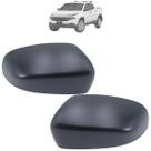 Kit 02 Capa Lente Retrovisor Texturizada Toro 2016 Até 2023 Orignal