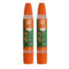Kit 02 Colas Gel Escolar Artesanato 2 Bicos 30g - Leo e Leo