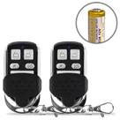 Kit 02 Controle Remoto Portão Eletrônico Aço Inox 433mhz PPA Garen AGL