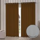 Kit 02 Cortinas Para Sala Delicata 300x250 Admirare Kit 02 Cortinas Para Sala Delicata 300x250 Admirare