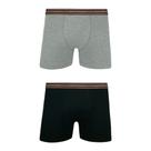 Kit 02 Cueca Boxer em Algodão com Cós Elástico Lupo 523-088