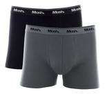 Kit 02 Cuecas Boxer Cotton Plus Size Xgg/xxgg Mash 110.18