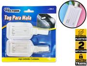 Kit 02 Etiqueta Tag Mala Viagem Identificação De Mala Bag Western EM-2