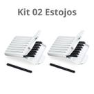 Kit 02 Filtros Protetor de Cera NanoCare Widex Estojo com 8 Unidades