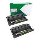 Kit 02 Fotocondutor Lexmark Original 520z 52d0z00 Mx710 Mx711 Mx810