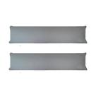 Kit 02 Fronhas para Travesseiro de Corpo 40x130cm Percal 200 Fios 100% Algodão Cinza Arrumadinho Enxovais Kit 02 Fronhas para Travesseiro de Corpo 40x130cm Percal 200 Fios 100% Algodão Cinza Arrumadinho Enxovais