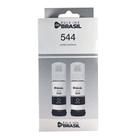 KIt 02 Garrafas de Tinta T544 Preta compatível Epson para L3250