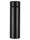 Kit 02 Garrafas Térmica Com Termômetro Led Digital Em Aço Inox Café Água Quente Gelado 450ml