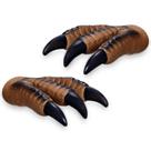 Kit 02 Garras De Dinossauro T-rex Marrom - Adijomar Kit 02 Garras De Dinossauro T-rex Marrom - Adijomar