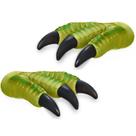 Kit 02 Garras De Dinossauro T-rex Verde - Adijomar Kit 02 Garras De Dinossauro T-rex Verde - Adijomar