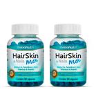 Kit 02 HairSkin Men com 90 Capsulas Maxinutri