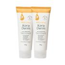 Kit 02 keraderm 120g pro unha suaviza fissuras calcâneas